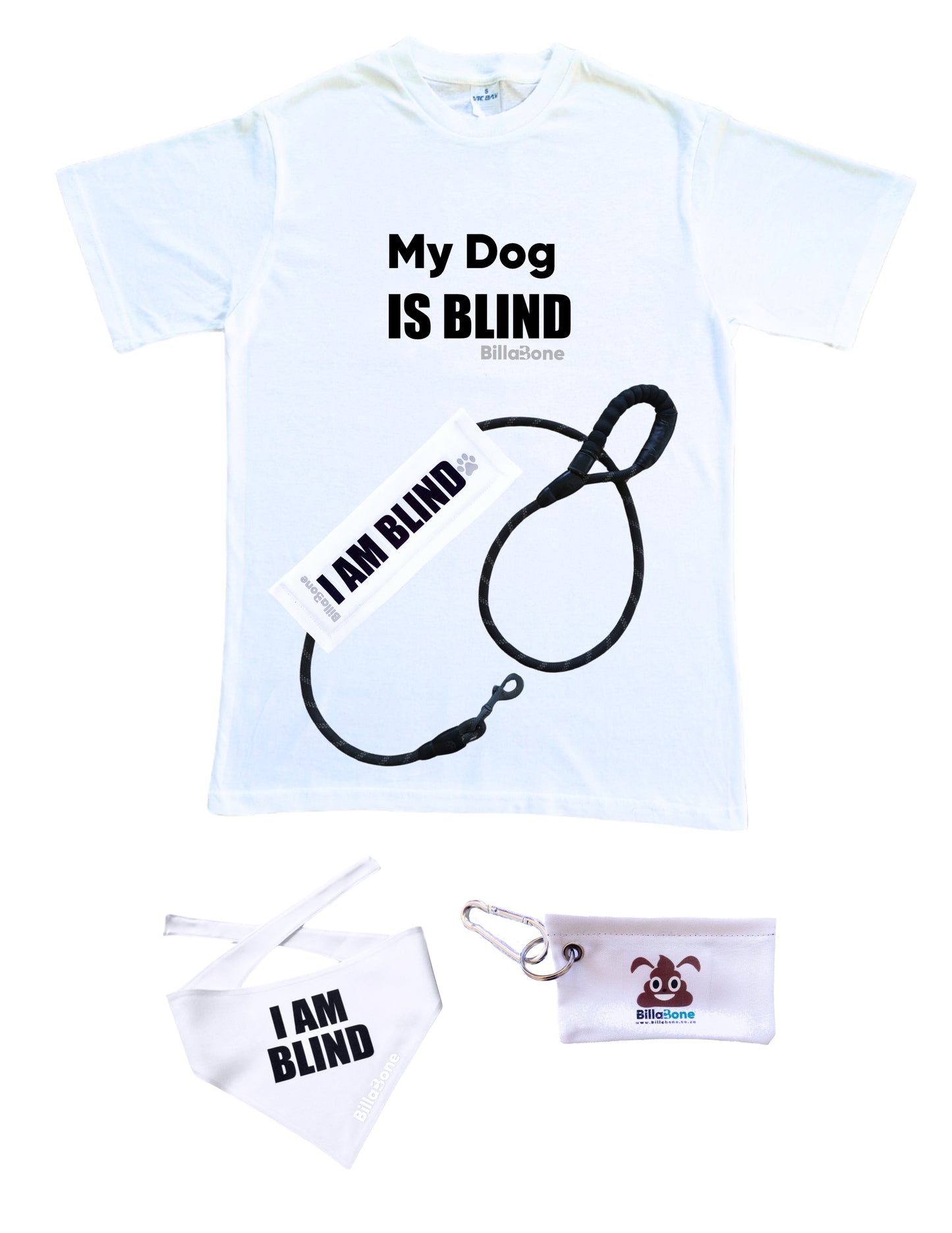 My Dog is Blind T-shirt Combo