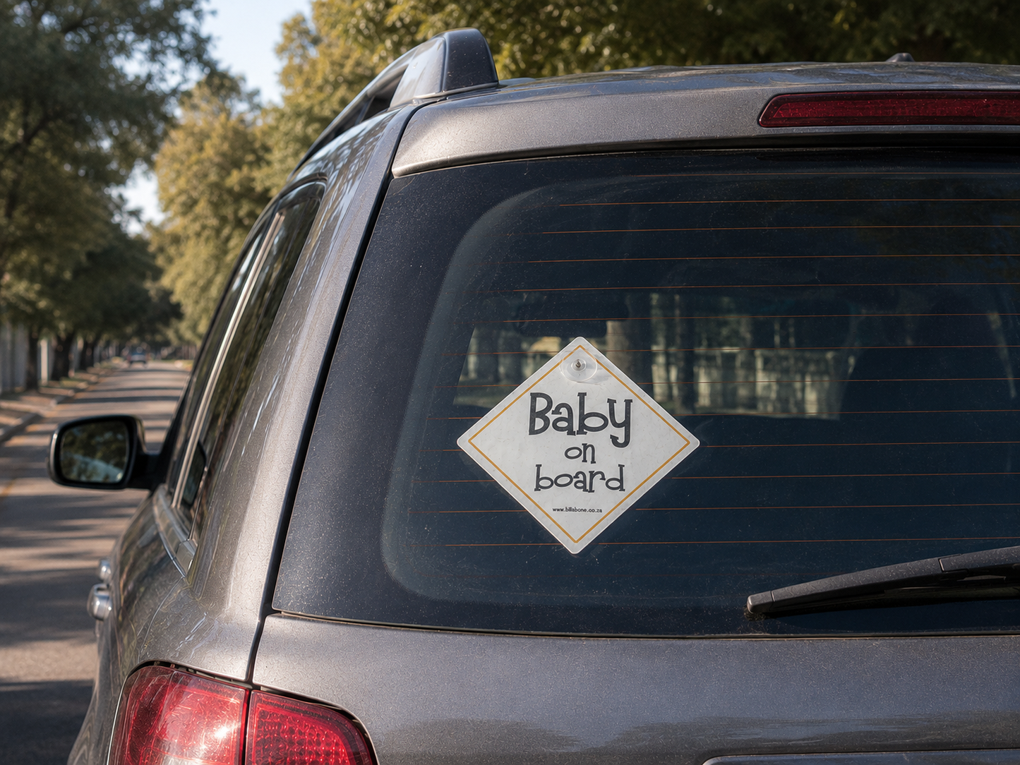 Baby on Board Premium ABS Car Sign