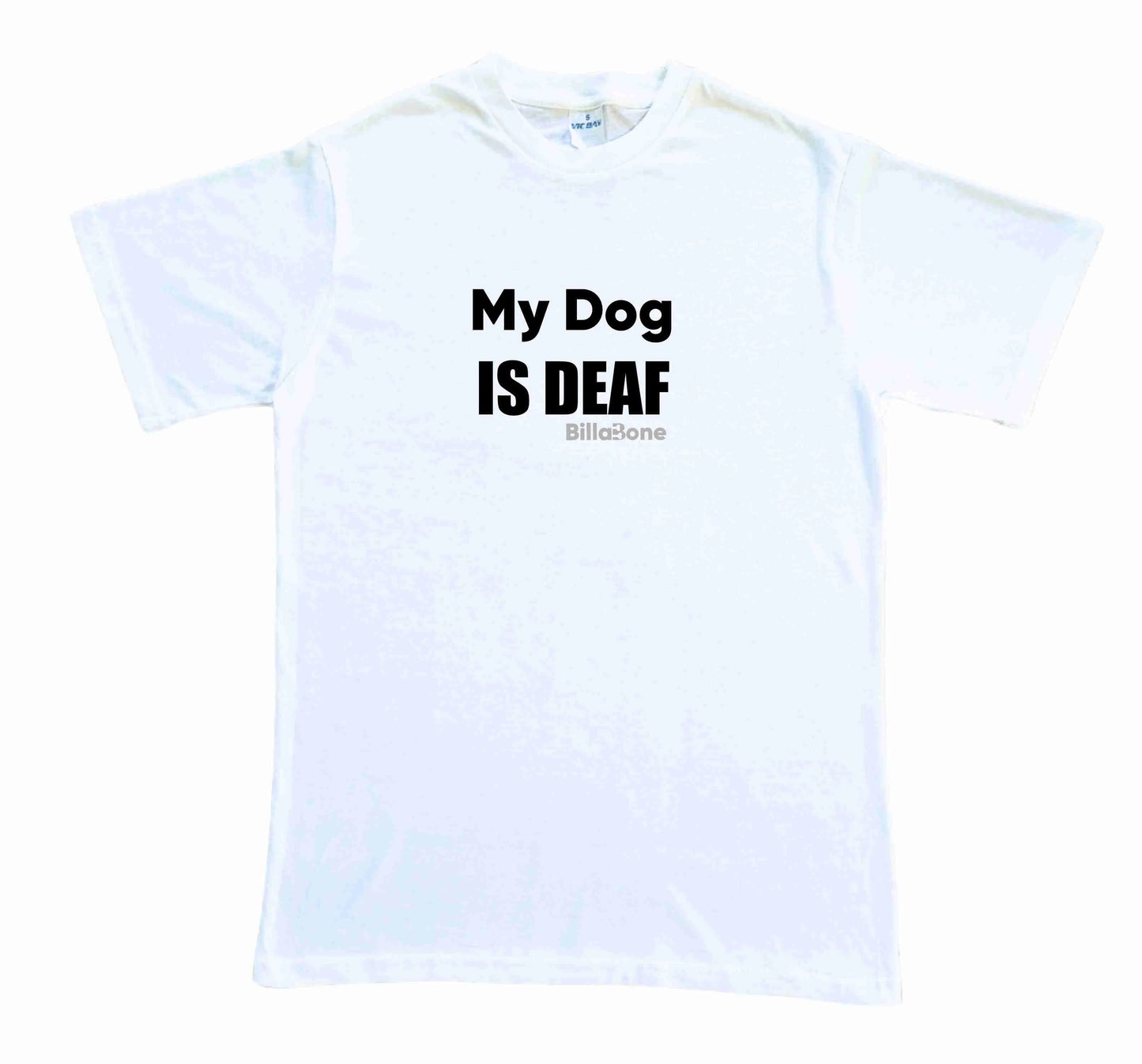T-shirt for the individual that signals your dog is deaf