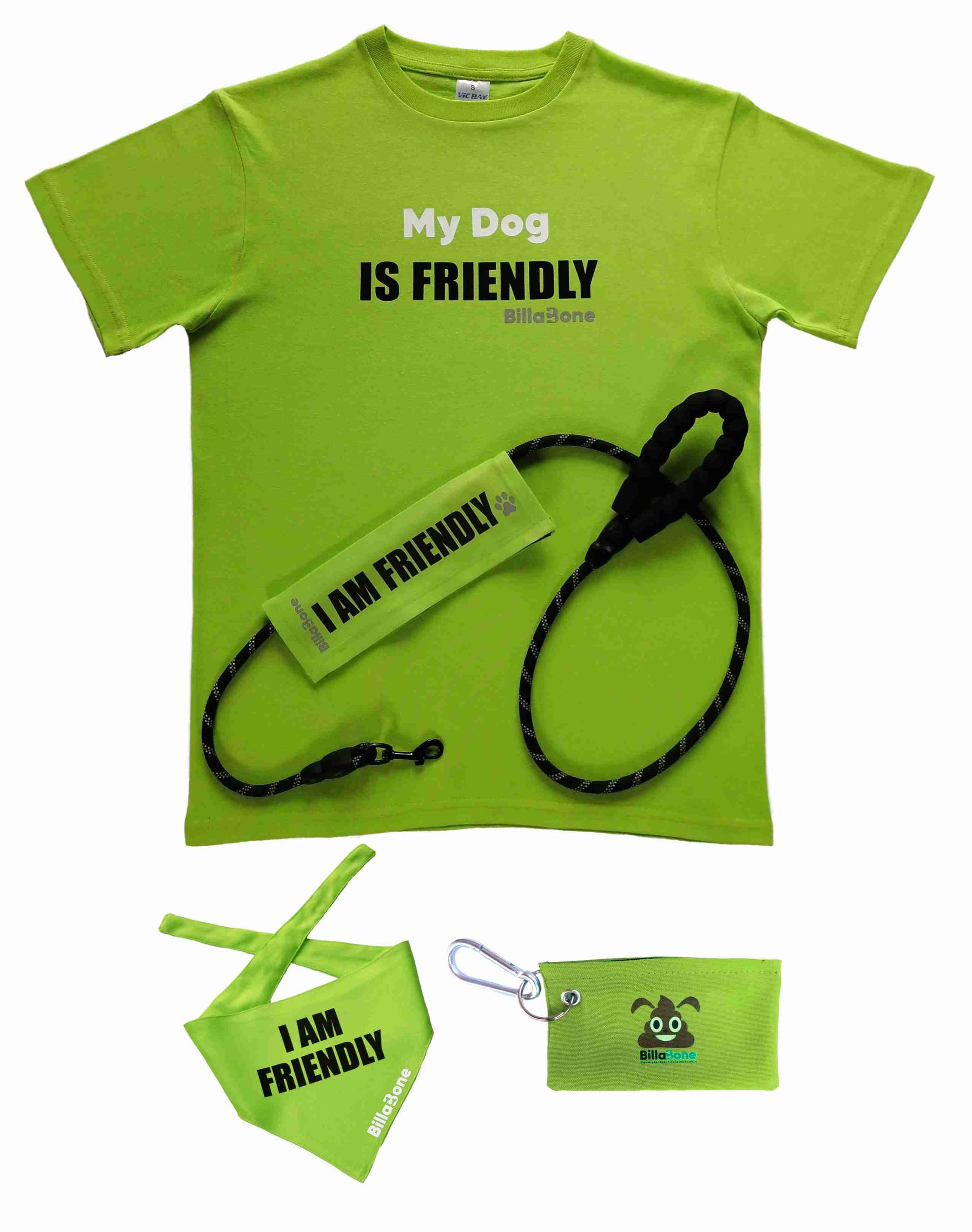 My Dog is Friendly T-shirt Combo - Billabone