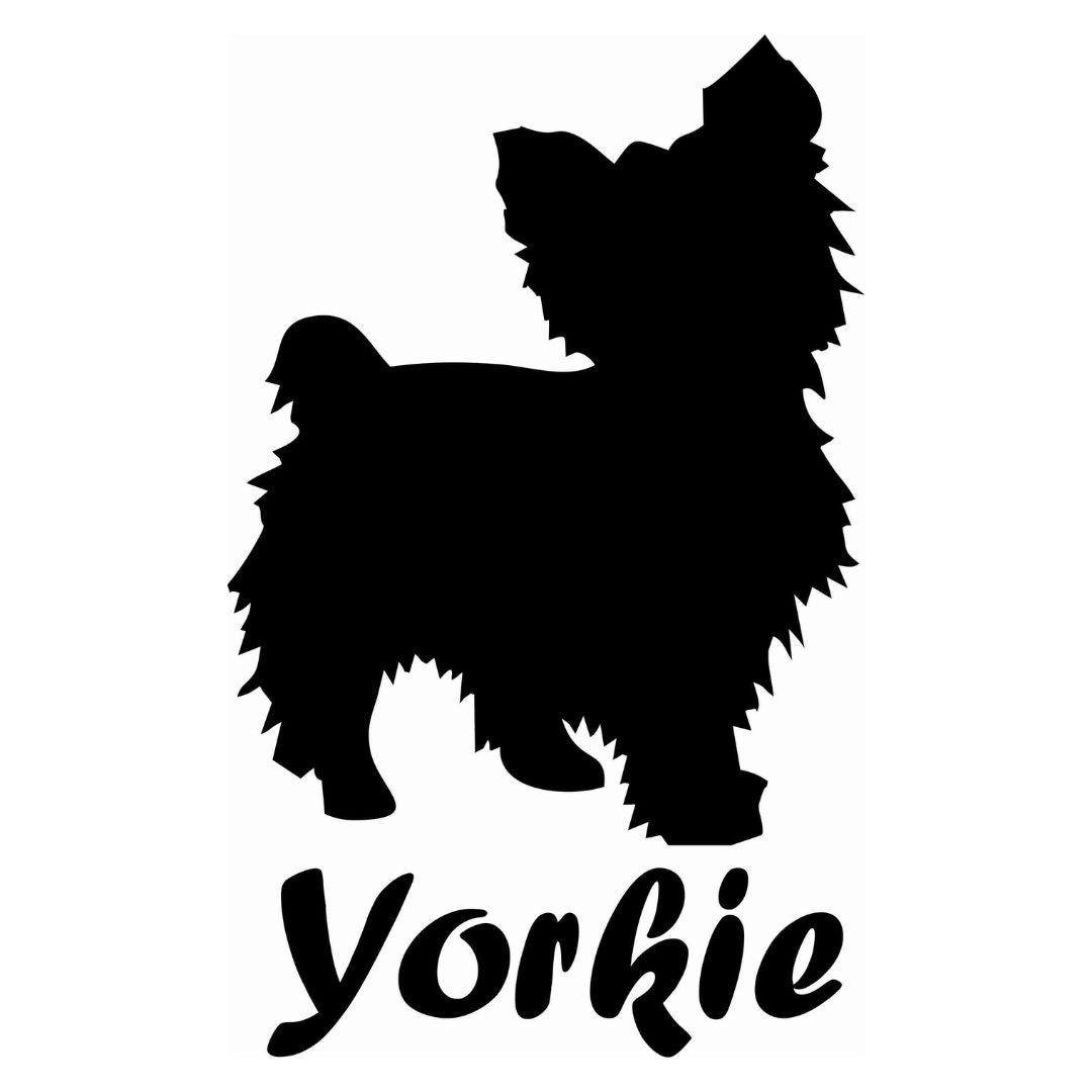 Simple Yorkie Sticker Yorkie Sticker – Billabone